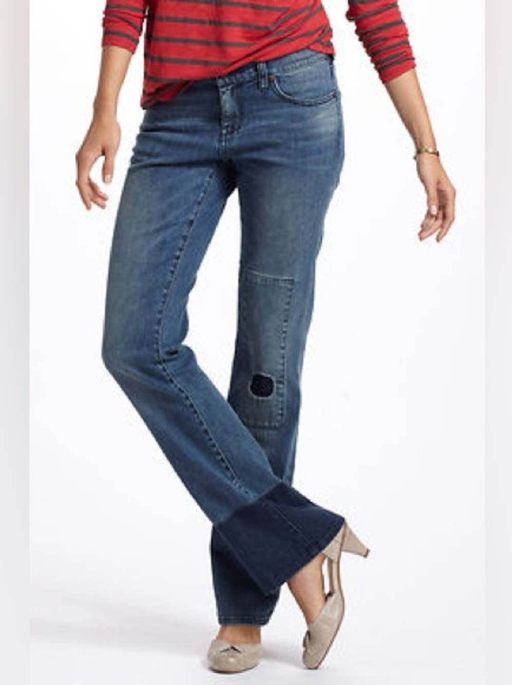 Anthropologie Holding Horses Claire Slim Bootcut Jeans 28